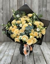 Букет цветов из:  Розы и Лизиантусы #REPLACE_PRED# Павловском Посаде