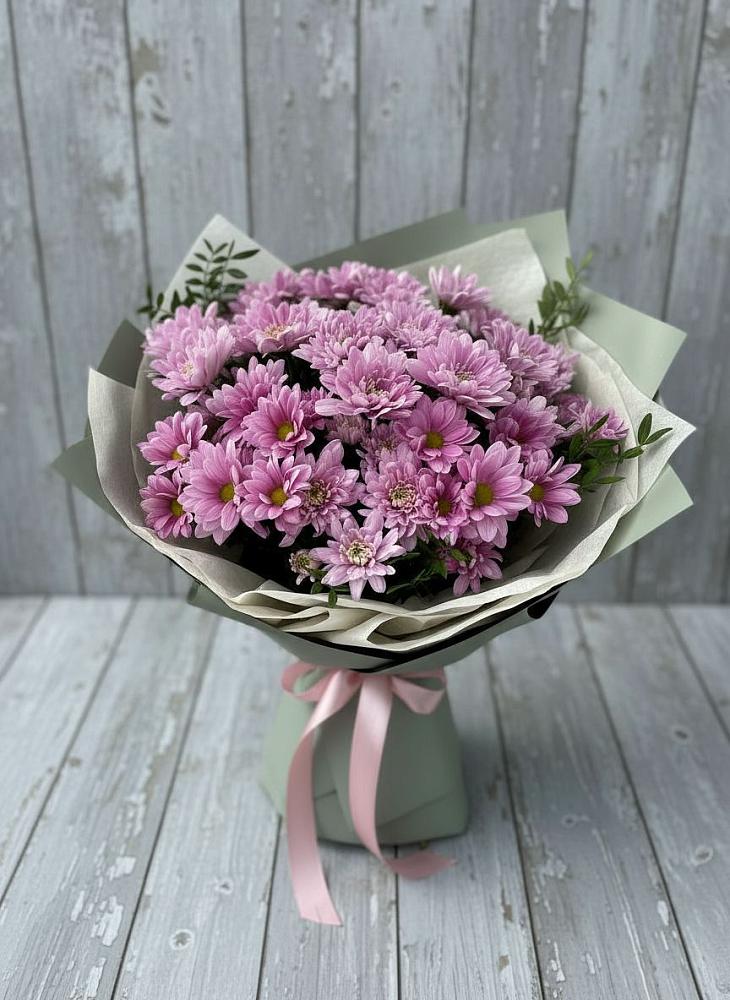 Букет цветов из: Хризантемы в Павловском Посаде