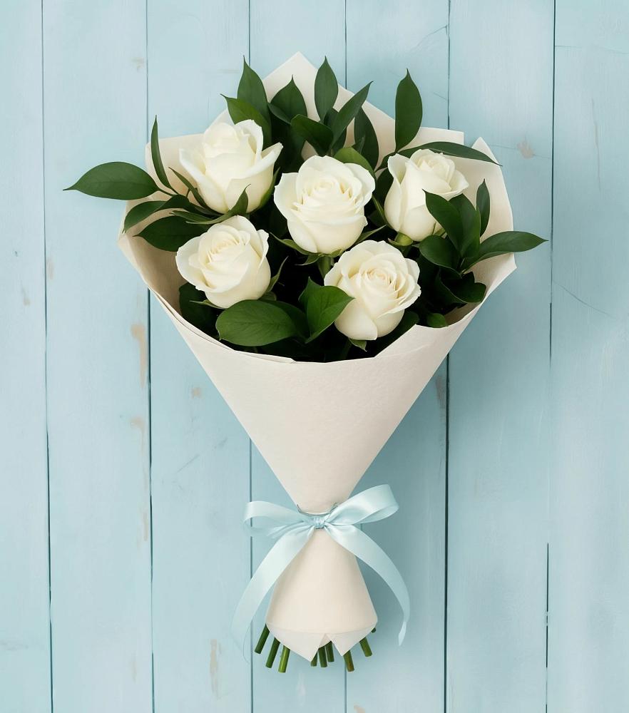 Букет цветов из: Розы в Павловском Посаде