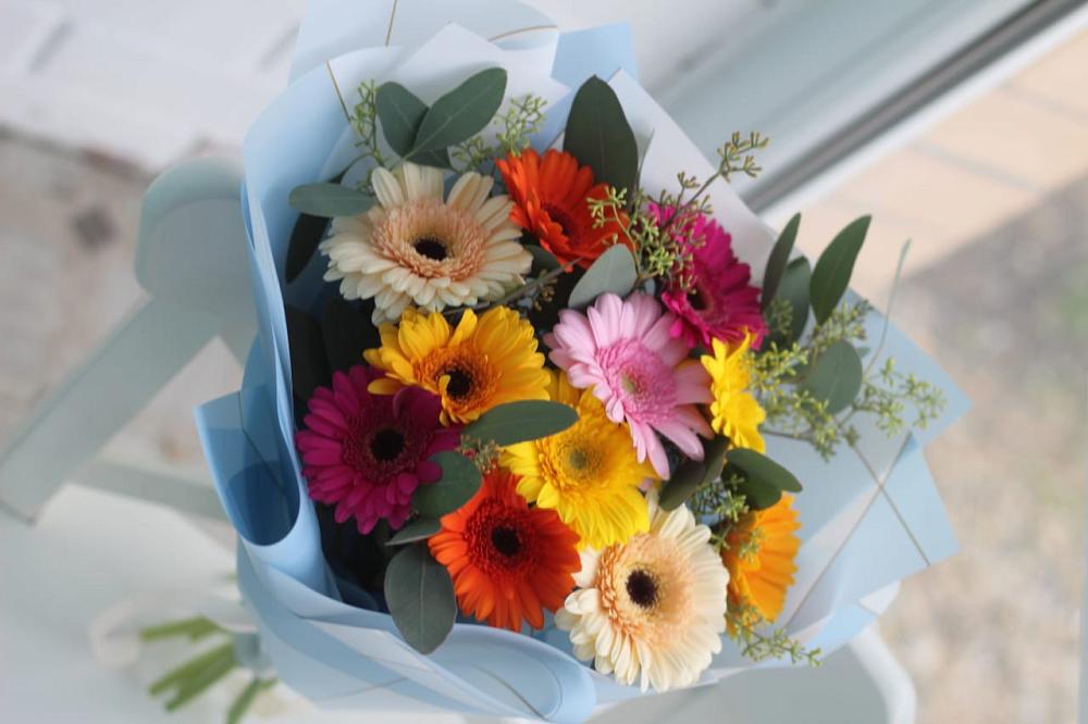 Букет цветов из: Герберы в Павловском Посаде