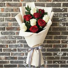 Букет цветов из:  Розы в Павловском Посаде