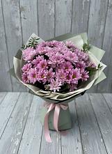 Букет цветов из:  Хризантемы в Павловском Посаде