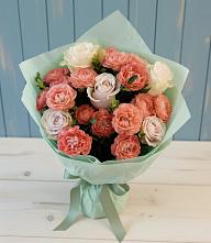 Букет цветов из:  Розы в Павловском Посаде