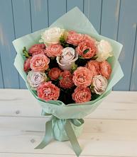 Букет цветов из:  Розы в Павловском Посаде