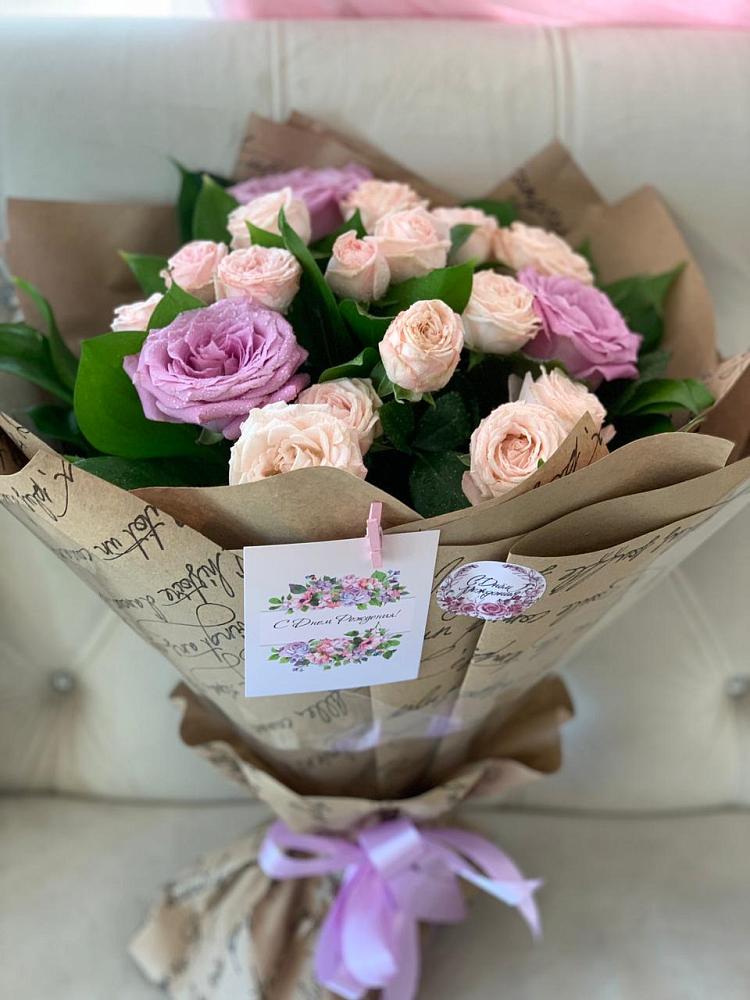 Букет цветов из: Розы в Павловском Посаде