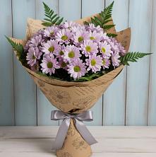 Букет цветов из:  Хризантемы в Павловском Посаде