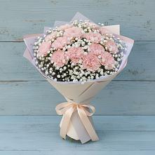 Букет цветов из:  Гвоздики в Павловском Посаде