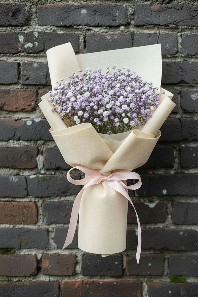 Букет цветов из: Гипсофила в Павловском Посаде