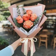 Букет цветов из:  Розы в Павловском Посаде