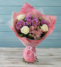 Букет цветов из:  Герберы в Павловском Посаде