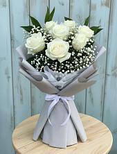 Букет цветов из:  Розы в Павловском Посаде