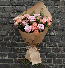 Букет цветов из:  Розы в Павловском Посаде
