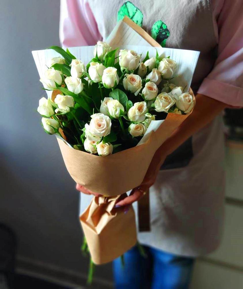 Букет цветов из: Розы в Павловском Посаде