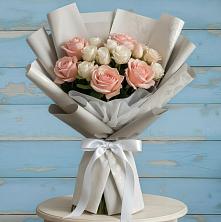 Букет цветов из:  Розы в Павловском Посаде