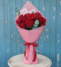 Букет цветов из:  Розы в Павловском Посаде