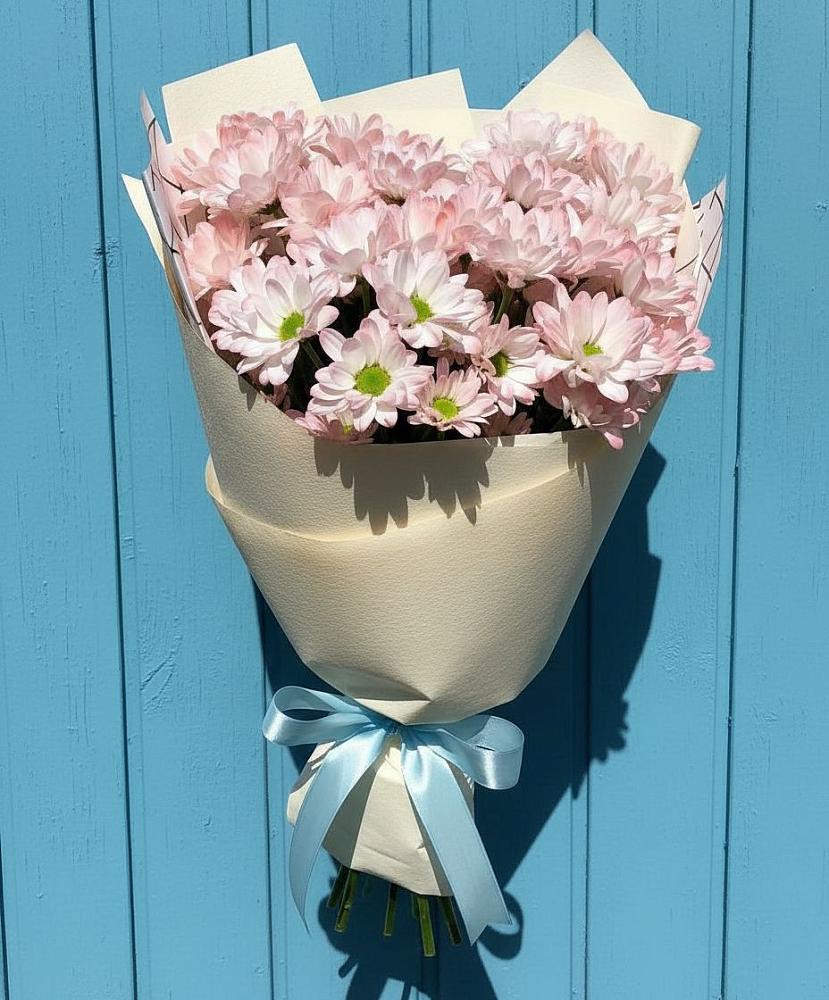 Букет цветов из: Хризантемы в Павловском Посаде