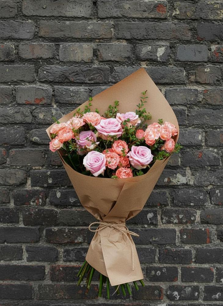 Букет цветов из: Розы в Павловском Посаде