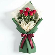 Букет цветов из:  Розы в Павловском Посаде