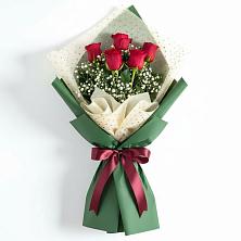Букет цветов из:  Розы в Павловском Посаде
