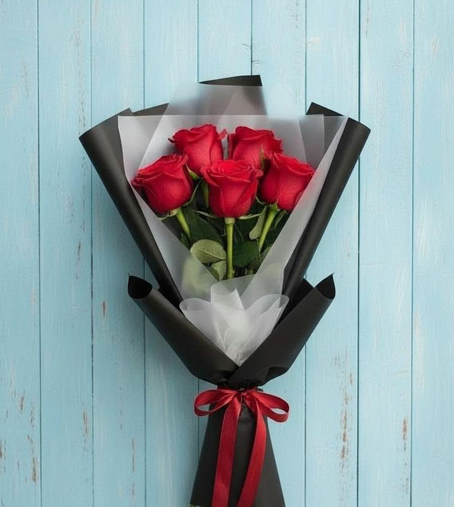 Букет цветов из: Розы в Павловском Посаде