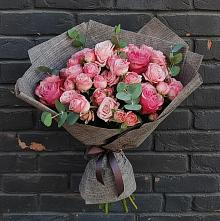Букет цветов из:  Розы в Павловском Посаде